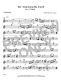 Air From Suite #3 In D - 1st Bb Clarinet