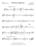 Well Done, Faithful One - Alto Sax (sub. Trumpet 2-3)