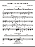 Three Czech Folk Songs - Percussion 1