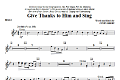 Give Thanks To Him And Sing - Bells
