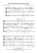Good Old-Fashioned Lover Boy (arr. Richard Salt)