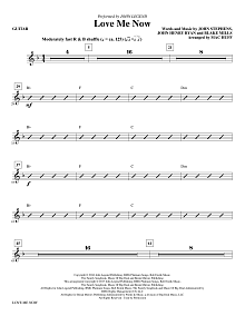 Love Me Now - Guitar 