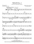 Waltz No. 2 (from Suite For Variety Stage Orchestra) - Percussion 1