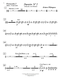 Danzón No. 2 for 2 Pianos (with Optional Percussion) - Percussion Parts - Percussion 2