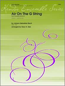 Air On The G String (from Orchestral Suite No. 3) - Full Score 