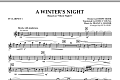 A Winter's Night (Based On "Silent Night") - Bb Clarinet 1
