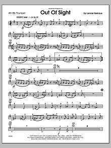 Out Of Sight - 4th Bb Trumpet 