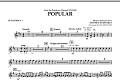 Popular (from "Wicked") - Bb Trumpet 1