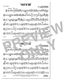 This Is Me (from The Greatest Showman) - 1st Bb Trumpet 