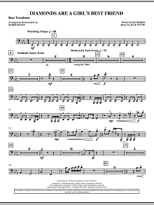 Diamonds Are A Girl's Best Friend - Bass Trombone 