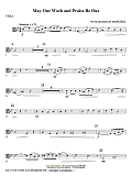 May Our Work And Praise Be One - Viola