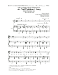An Old-Fashioned Song (Don't You Hate It?) (arr. Christopher Peterson)