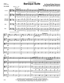 Baroque Suite - Full Score 