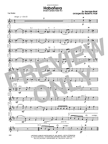 Habanera (from Carmen Suite #2) - 1st Violin 