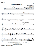 All Because Of Jesus - Violin 1,2