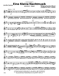 Eine Kleine Nachtmusik (Movement 1 - Allegro) (arr. Frank J. Halferty) - 2nd Bb Clarinet