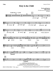 Holy Is The Child - Viola 