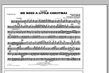 We Need A Little Christmas - Baritone B.C. 