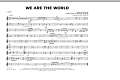 We Are The World - F Horn