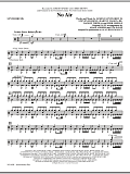 No Air (from Glee) (adapt. Alan Billingsley) - Synth. Drums