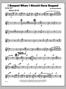 I Beeped When I Should Have Bopped - Bb Clarinet 