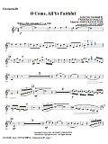 O Come, All Ye Faithful - Bb Clarinet