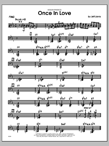 Once In Love - Piano 