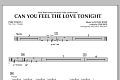 Can You Feel The Love Tonight? (from "The Lion King") - Percussion 2