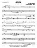 Minuet (D. 334) - 2nd Baritone T.C.