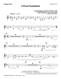 A Firm Foundation - Bb Clarinet 2