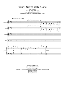 You'll Never Walk Alone (arr. Paul Ayres) 