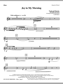 Joy In My Morning - Oboe 