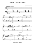 Xerxes' Phrygian Lament