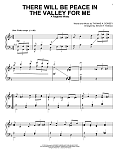 There Will Be Peace In The Valley For Me [Ragtime version]