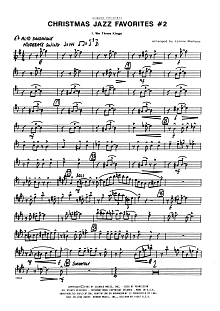 Christmas Jazz Favorites #2 - 2nd Eb Alto Saxophone 