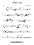 Landscapes - Oboe 1