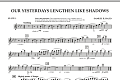 Our Yesterdays Lengthen Like Shadows - Flute 1