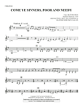Come, Ye Sinners, Poor and Needy - Violin 2