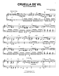 Cruella De Vil [Jazz version] (from 101 Dalmatians)