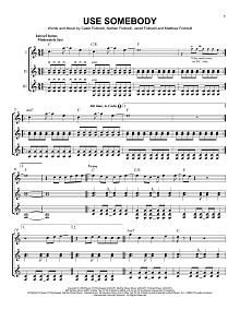 Use Somebody 