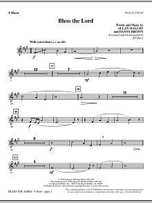 Bless The Lord - F Horn 