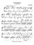 Vanished Days (Svundne Dage), Op. 57, No. 1