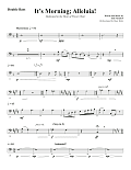 It's Morning; Alleluia! - Double Bass