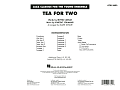 Tea for Two (arr. Mark Taylor) - Conductor Score (Full Score)