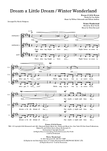 Dream a Little Dream / Winter Wonderland (arr. Keely Hodgson) 