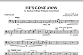 He's Gone Away (An American Folktune Setting for Concert Band) - String Bass