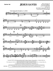 Jesus Saves - Bb Clarinet 1,2 