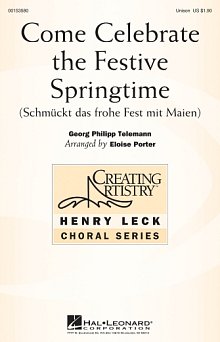 Come Celebrate The Festive Springtime (arr. Eloise Porter) 