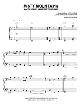 Misty Mountains (from The Hobbit: An Unexpected Journey)