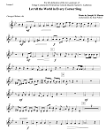 Let All the World in Every Corner Sing - Bb Trumpet 2
